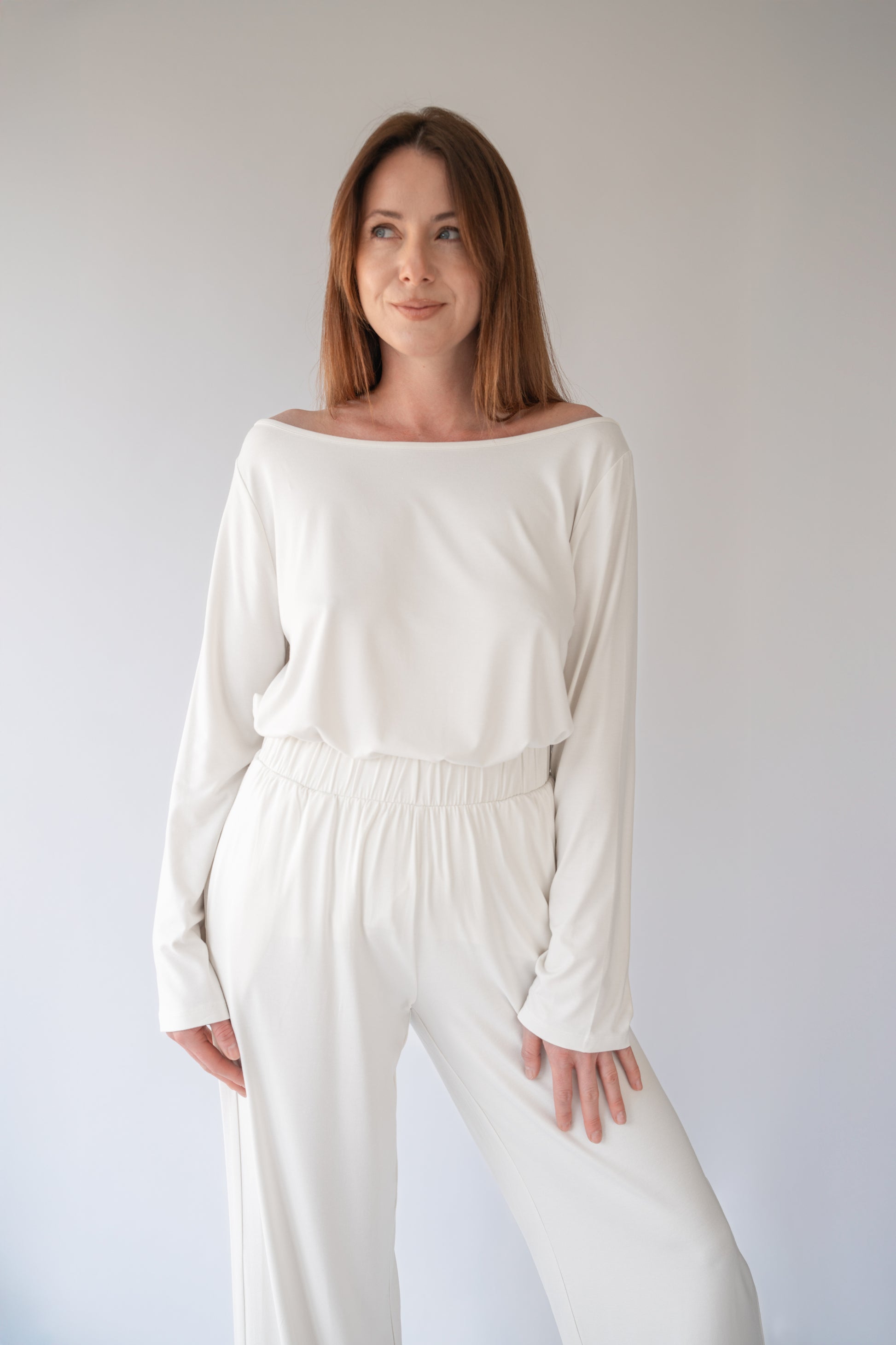 bamboo pyjama bottoms high waist details